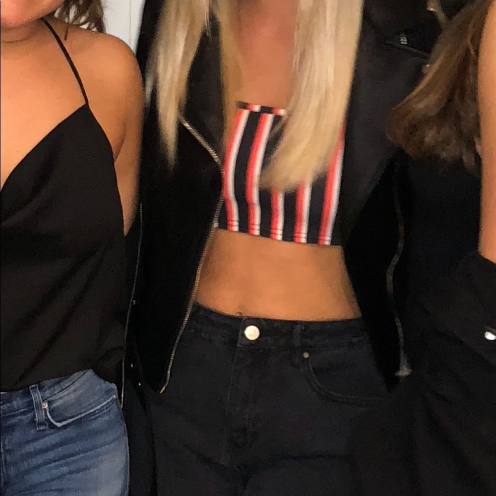 Striped crop top - Picture 2 of 2